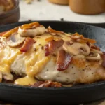 Alice Springs Chicken loaded with bacon, cheese and honey mustard