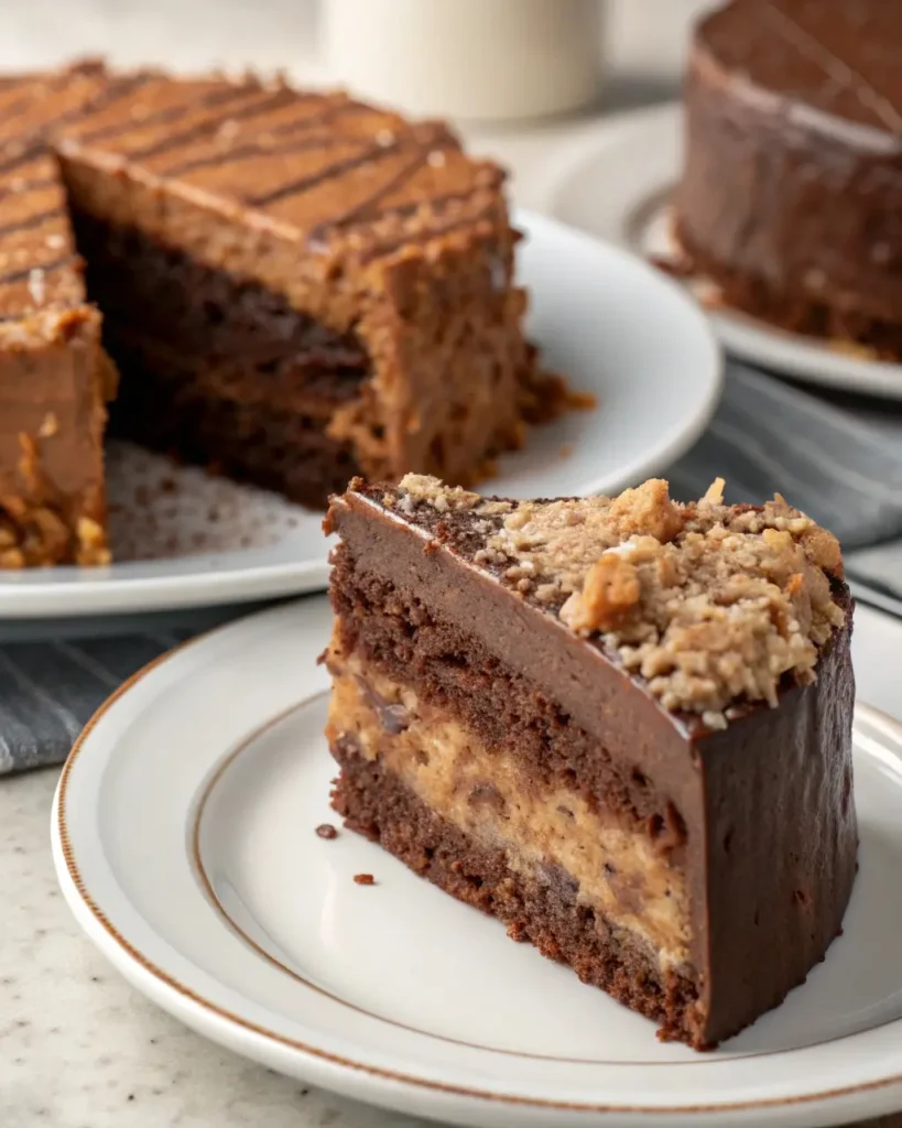 German chocolate cake vs regular chocolate cake