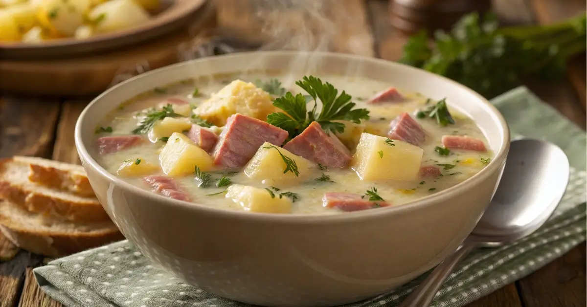 Best Ham and Potato Soup Recipe