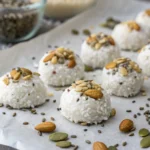 Coconut clusters with seeds for health benefits