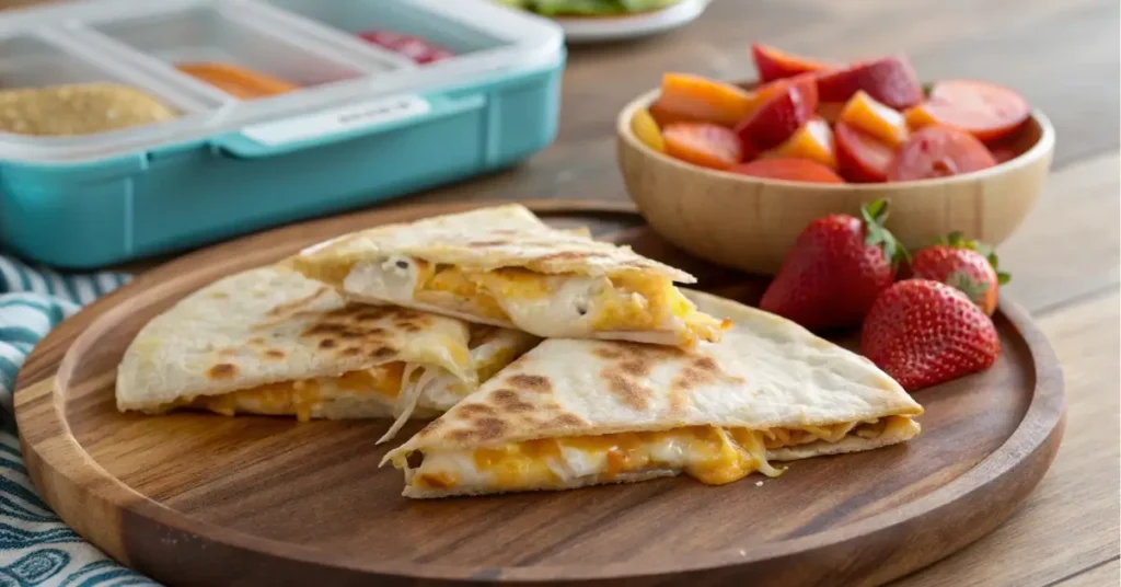 How many quesadillas should a preadolescent eat