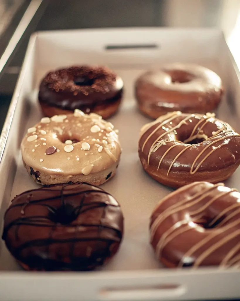 assorted protein donut flavors