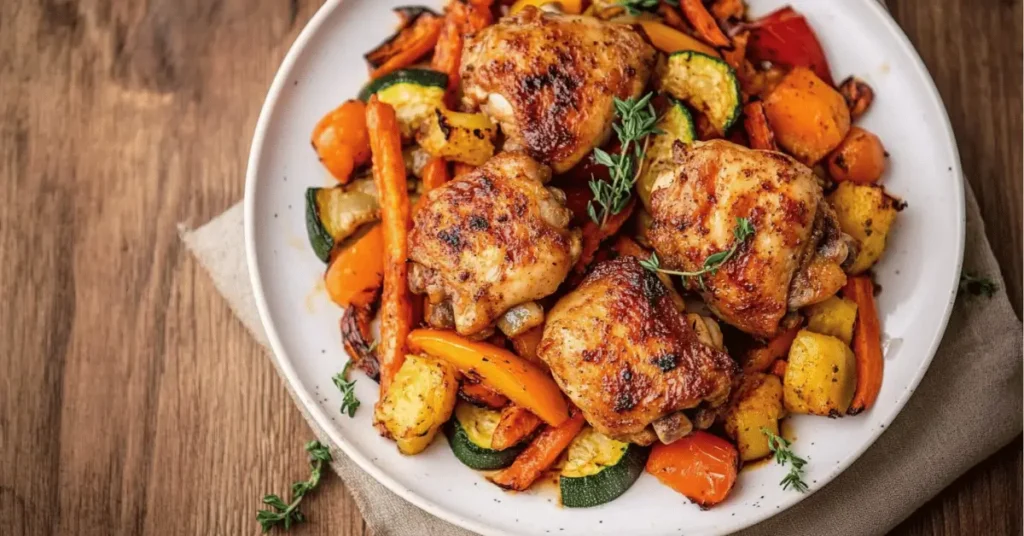 easy chicken thighs hominy casserole