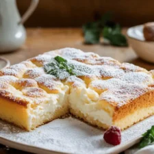 Kefir Sheet Cake Recipe Card