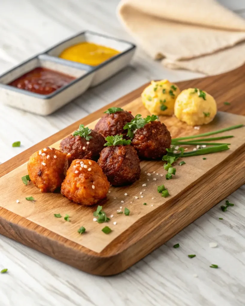 variety of air fryer chicken bites flavors