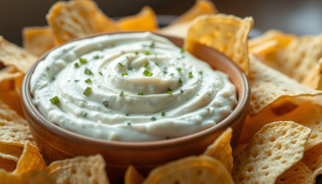 Creamy cottage cheese dip