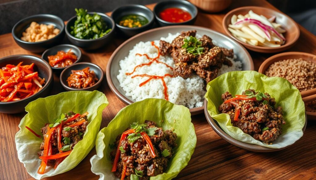 Creative serving ideas for Korean BBQ Ground Beef Bulgogi Creative serving ideas for Korean BBQ Ground Beef Bulgogi