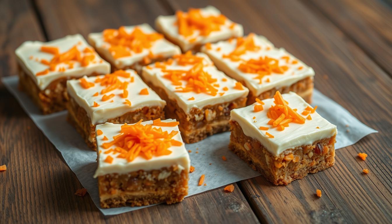 No Bake Carrot Cake Bars