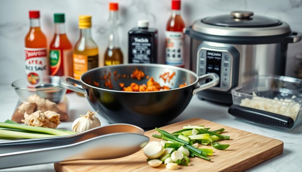 Popular chicken dish equipment for General Tso's Chicken