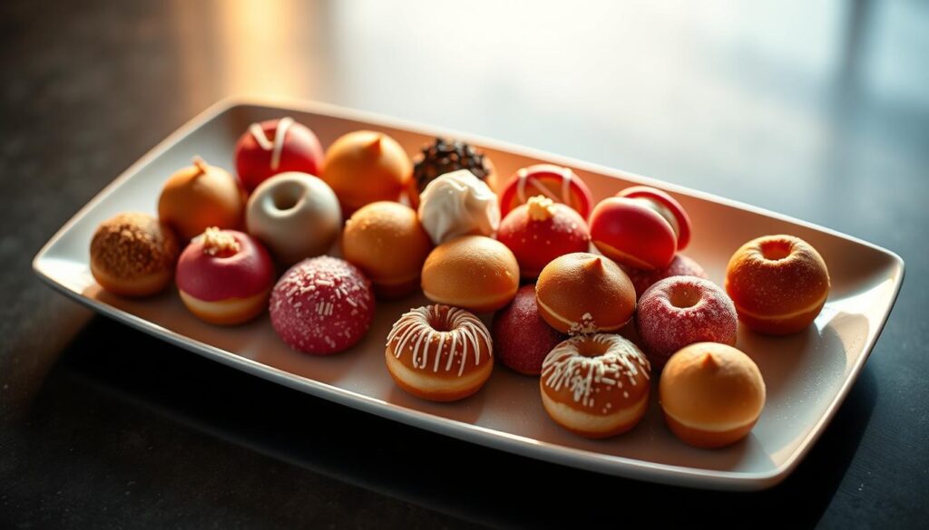 creative donut presentations