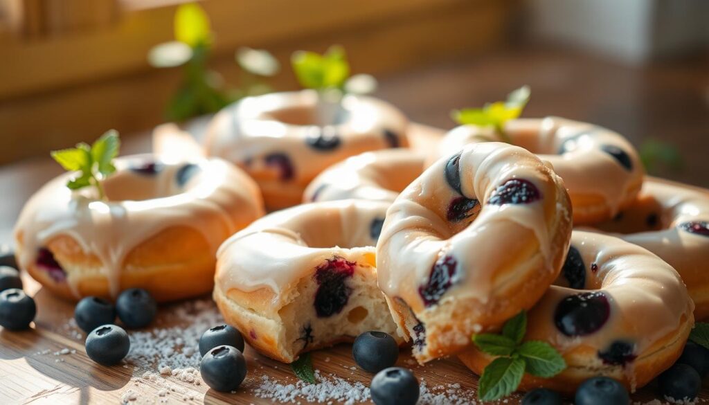 delicious blueberry donuts delicious blueberry donuts