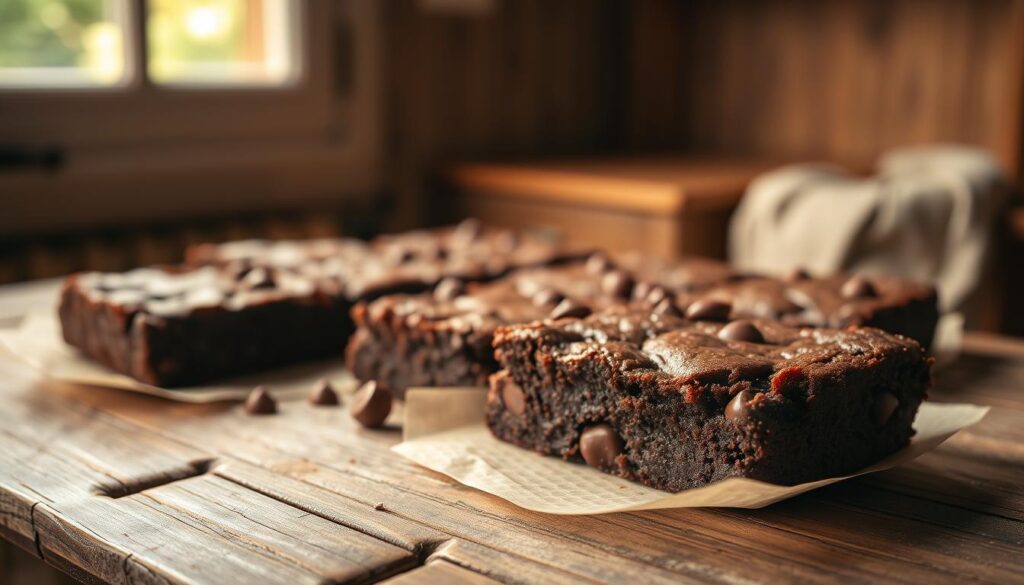 homemade brownies