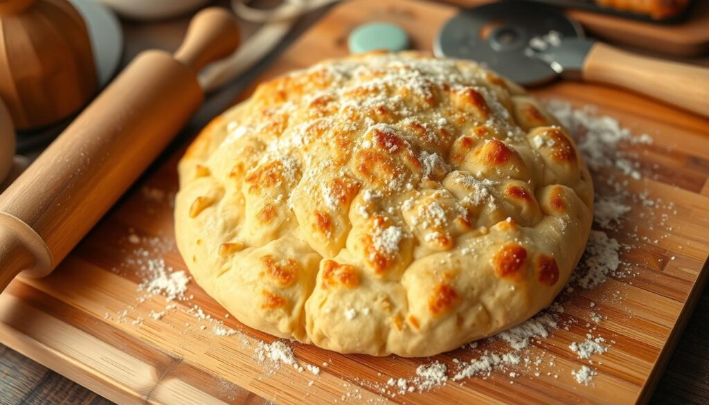 homemade pizza crust