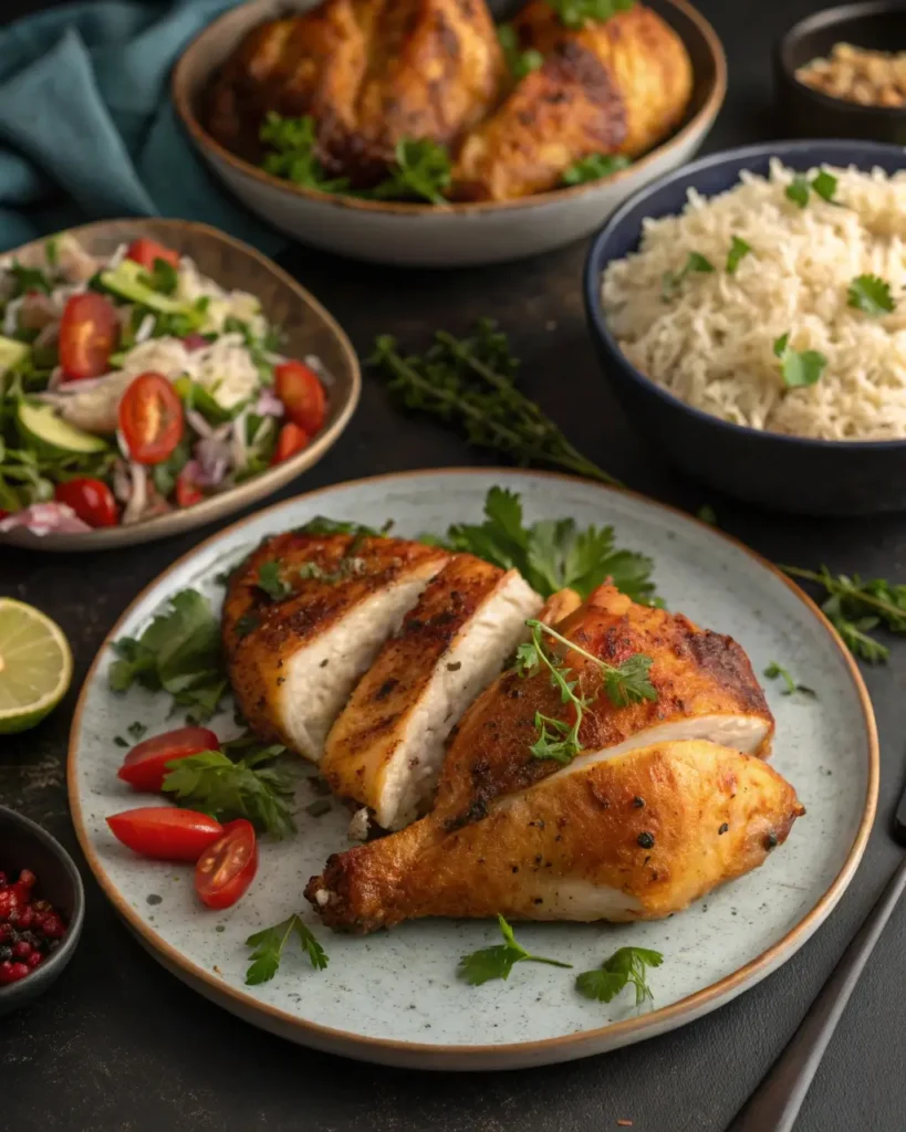 Air fryer whole chicken serving ideas