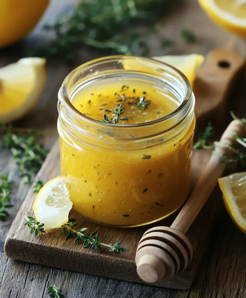 lemon dressing recipe vinaigrette