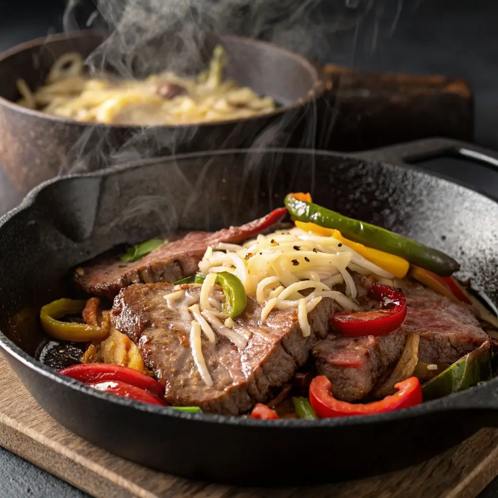 Cooking Keto Philly Cheesesteak Rolls