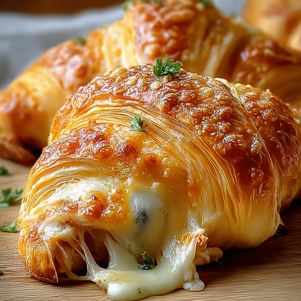 Cheesy Chicken Crescent Roll