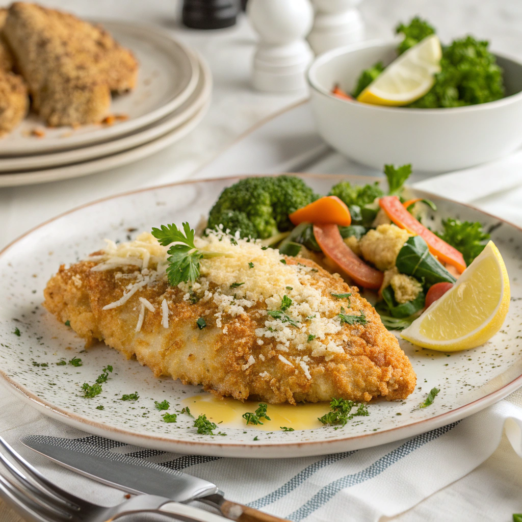 Garlic Parmesan Crusted Chicken Recipe
