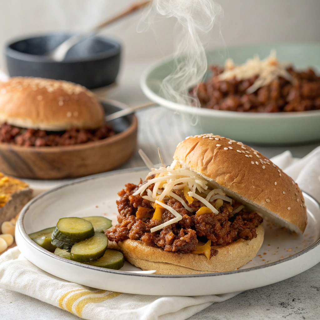 High-Protein Slow Cooker Sloppy Joes