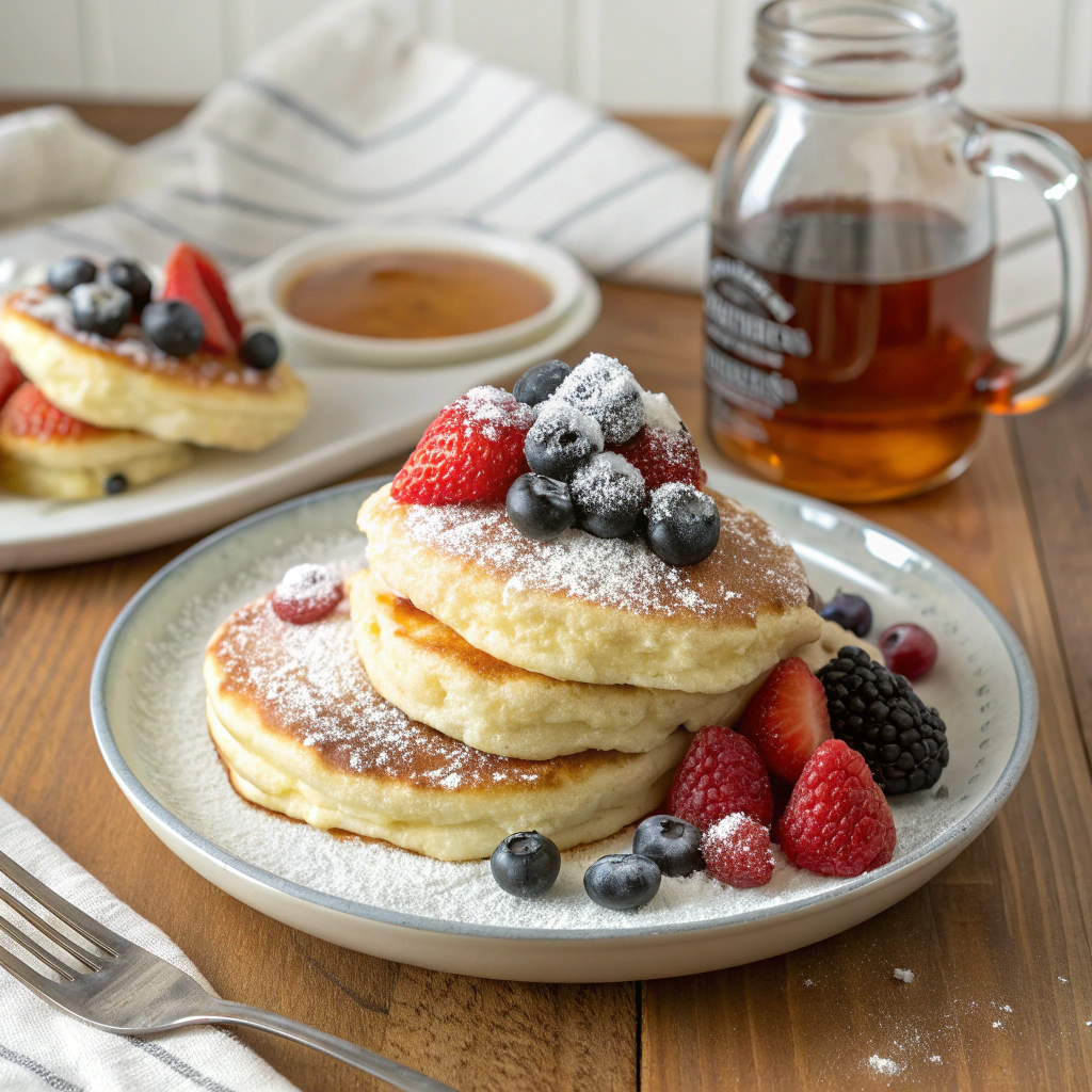 Keto Cream Cheese Pancakes Recipe