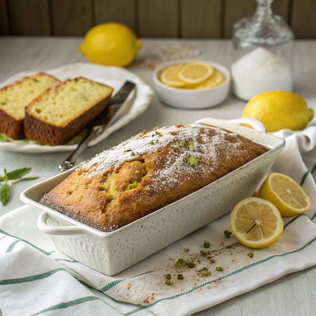 Luscious Lemon Zucchini Bread