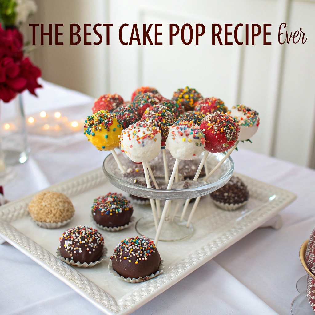 The Best Cake Pop Recipe Ever